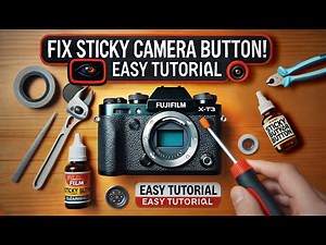How to Fix a Sticky Camera Button Quickly!