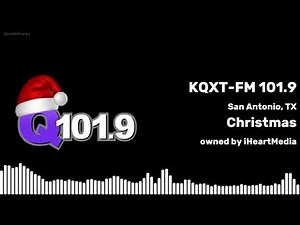 KQXT-FM San Antonio, TX Flips to Christmas (11/6/25)