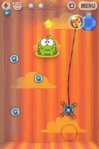 Cut the Rope Gift Box Level 3 Walkthrough
