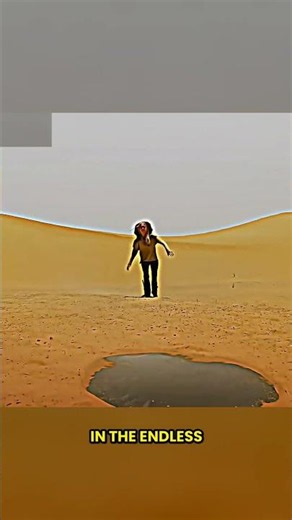 She find water in endless desert but it is a trap #movies