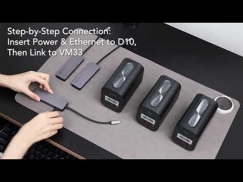 Multi-Cam Setup | How to Connect 3 VM33&VM46 Cameras via Ethernet with iPhone & Android