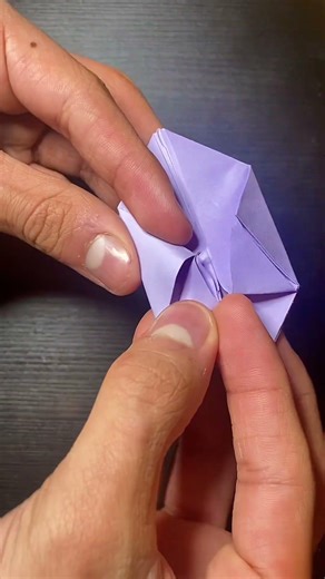 Origami water bomb #easy #paper #origamipaper #origami