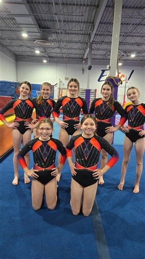 New suit debut ✨️ We're in love ❤️ if you love too Shout out to @_clararaposo and @avery.neff For the reel inspiration ✨️ #teamepic #porthope #gymnastsforlife #gymnasticsontario | EPIC Gymnastics & Dance