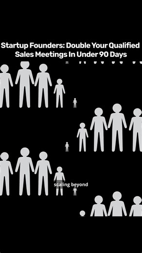 Startup Founders: if you're not booking enough meetings and closing...