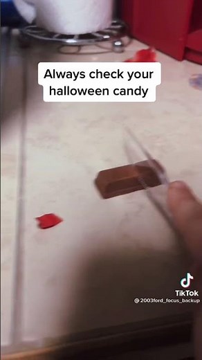 Always Check Your Halloween Candy!