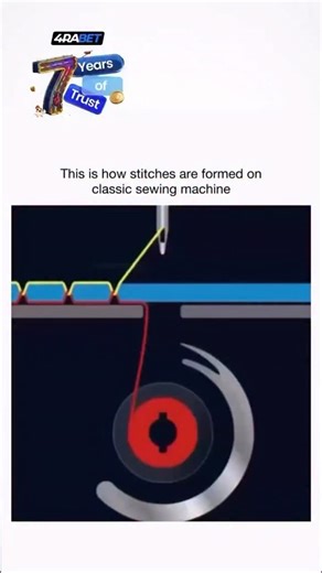 Deepika Ji | This is how stitches are formed on a classic sewing machine: A traditional lockstitch sewing machine creates each stitch using two threads... | Instagram