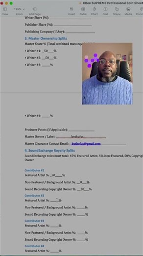 SoundExchange Split Sheet (Pt. 5) #artisttips