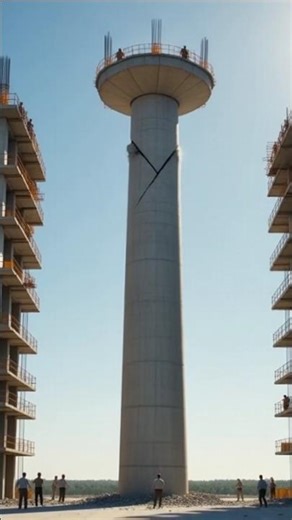 Giant Concrete Column Collapse — Ultra-Realistic Construction Disaster ASMR”