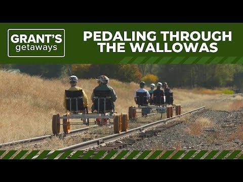 Riding the rail through Oregon's Wallowa Mountains