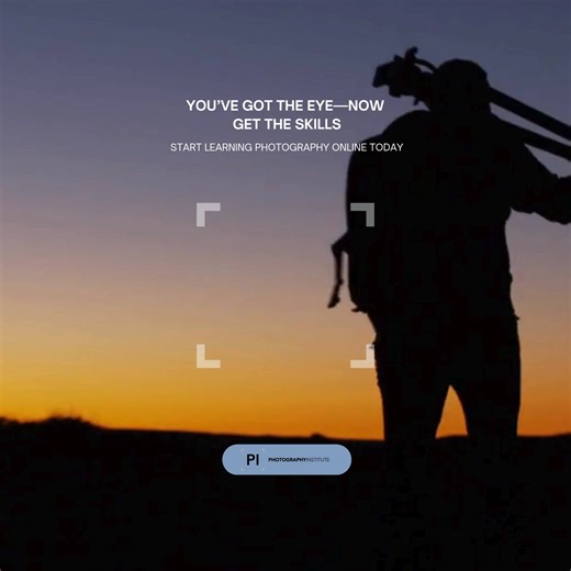 You already see the world differently — angles, light, and little moments others miss. Now it’s time to build the skills that match your vision. Our self-paced online photography course gives you everything you need to grow your talent and shoot like a pro. With real tutors guiding you, online workshops to deepen your learning, and round-the-clock support, you’re never on your own. Start learning today and turn your eye for beauty into a skillset that lasts a lifetime. | The Photography Institut