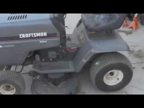Fix and Drive the Craftsman LT4000 Riding Mower