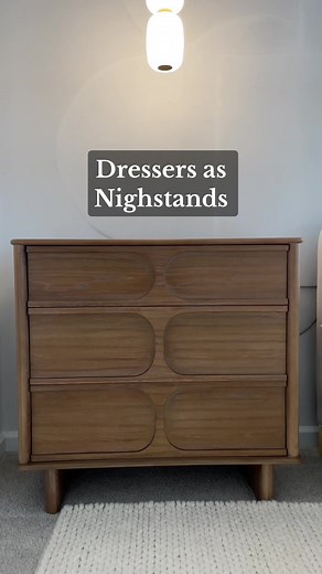 Creative Ways to Use Dressers as Nightstands in Your Bedroom