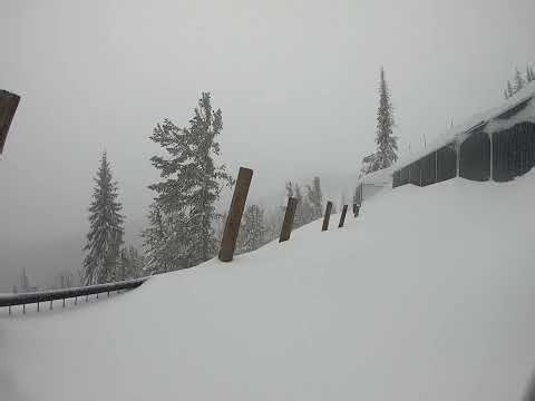 65 Inches of Snow? Raw Blizzard Footage at 8,150 ft | Montana Storm – Elev8150