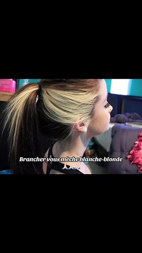 Mèche Blanche-Blonde : Tendance Cheveux