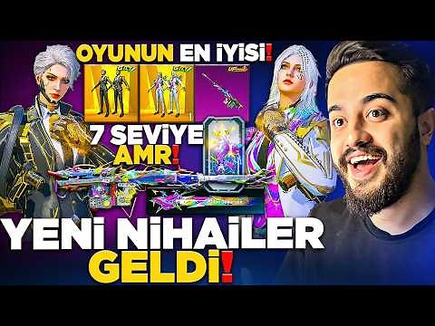 YENİ NİHAİ SET ve 7 SEVİYE AMR GELDİ! OYUNUN EN İYİSİ! (EFSANE) PUBG Mobile