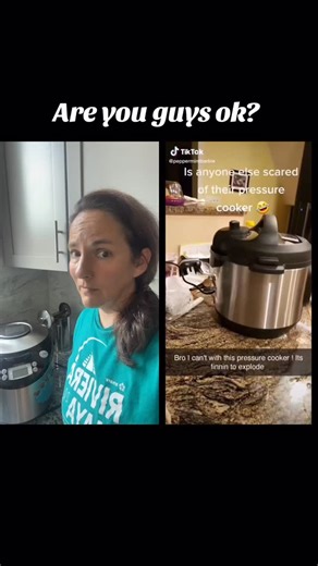 #instantpot Don’t live in #fear of your #kitchen appliances! Can a #pressurecooker #explode ? Yes. Are they #dangerous ? They can be… just do a search to see how many of them have caused injury. A great alternative is #vitaclay because it will #cook #easy #delicious meals just as #fast without the #risk #clay #benefits #foodie #realfood #faster #fyp #nutrition #foodtiktok #foodtok #foryou | VitaClay Chef