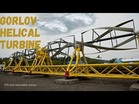 Gorlov helical turbine