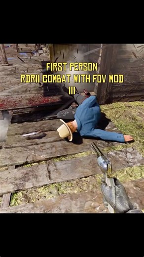First person FOV mod combat #gaming #rdr2 #reddeadredemption #reddeadredemption2