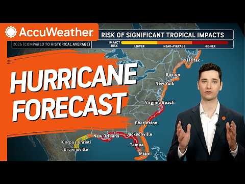 2026 Hurricane Season Forecast: 11-16 Named Storms Predicted