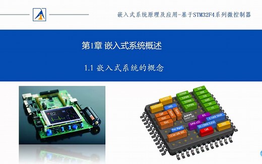 【教材视频】嵌入式系统原理与应用基于STM32F4系列微控制器