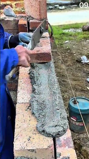 Technique for stacking bricks neatly