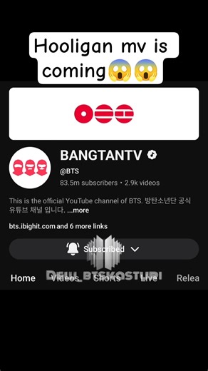 Hooligan mv is coming 😱? #bts #btsot7forever #bangtansonyeondan #btscomeback #arirangbts #hooligan