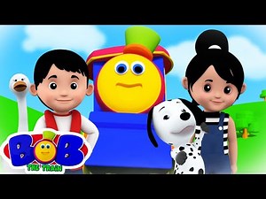 Rig A Jig Jig | Preschool Nursery Rhymes & Baby Songs | Children Cartoon by Bob The Train