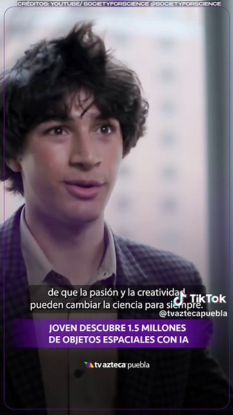 Estudiante descubre 1.5 millones de objetos espaciales 🚀🧠 Matteo Paz, con solo 18 años, revolucionó la astronomía usando IA y datos de la NASA. ¿Qué harías tú si pudieras analizar el universo? #tvaztecapuebla #tvaztecapuebladigital #astronomia #descubrimiento #nasa #inteligenciaartificial #universo #espacio #ciencia #estudiante #paratiiiiiiiiiiiiiiiiiiiiiiiiiiiiiii #foryou #foryoupage❤❤ #viral #fyp
