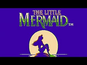 The Little Mermaid (Capcom, 1991) - NES Gameplay