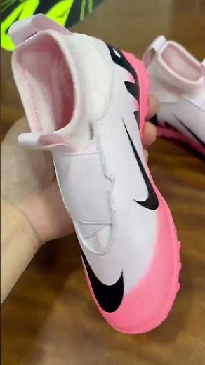 Nike Air Zoom Mercurial Superfly 9 Elite TF Artificial Turf Soccer Shoes - Pink/Black