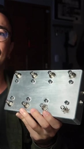 The OpenMIDIStomper (part 1): Intro In this video, I'll showcase my DIY Arduino MIDI foot controller: the OpenMIDIStomper! It can control any DAW plugin since it's USB MIDI Class compliant. It features 8 stomp buttons and 8 LEDs, all housed in a Hammond aluminum enclosure. The pedalboard has 8 banks, and each button can send up to 5 different messages, configurable through a browser editor. Watch the full video: https://youtu.be/yELnZdEJqS0?feature=shared