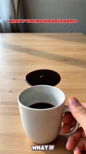 What if time moved backwards? Moments rewind… but would you disappear too? #whatif #cinematicshort