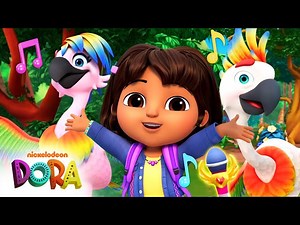 Dora & Quickatoo Sing Melodia Song! 🎶 Circle Time Songs | Dora & Friends - Videos For Kids