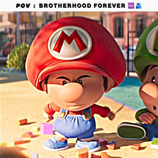 "Brotherhood Forever 🫂♾️ " | Super Mario Bros | Headlights feat. KIDDO(Slowed) #trending #shorts