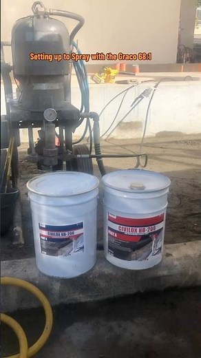 Setting up the Graco 68:1 for Airless Spraying Epoxy Primer