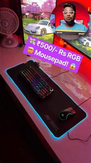 ₹500 RGB Gaming Mousepad! 😱 | Ant Esports MP400R Review 🔥