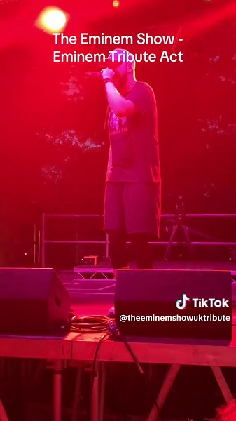 Eminem Tribute Act Performs Superman Live at Festival