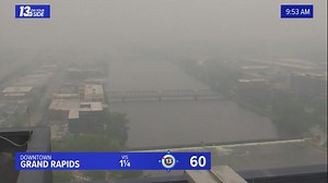 Western Michigan has some of the worst air quality in the U.S. right now