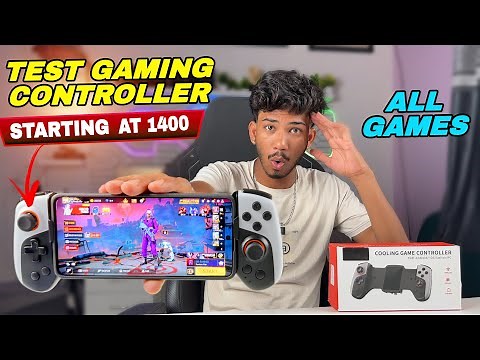 Cooling game controller unboxing and gaming test for android iOS PC key mapping full setup tutorial