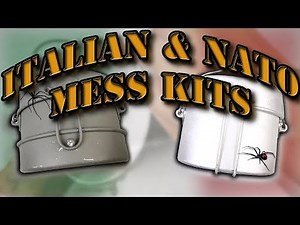 ITALIAN ARMED FORCES MESS KIT | AND NATO FORCES MESS KIT