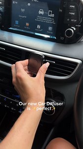 51K views · 36 reactions | How does our new Car Diffuser improve the fragrance in your car? NEW & IMPROVED, the satin-brushed aluminium Car Diffuser is designed for 100% more airflow and features a fully perforated back plate and larger Fragrance Pods ensuring even, consistent and powerful fragrance for while you’re on the road. | ECOYA | Facebook