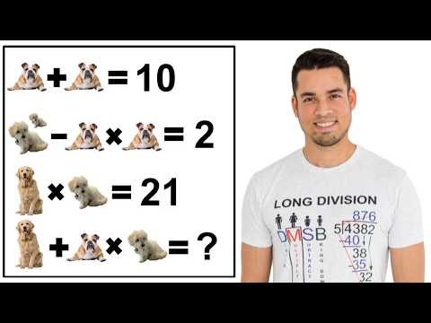 🐶 Dog Math Madness: Can You Solve the Puppy Puzzle?
