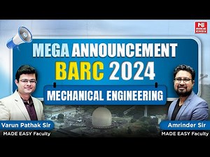 MEGA ANNOUNCEMENT | BARC Practice Program | MADE EASY 2.0 Initiative