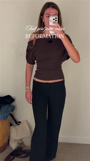 Best Jeans for Tall Girls: A Mission with Reformation