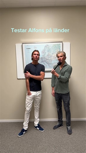 Ligger Canada I Europa? Alfons lär sig om länder