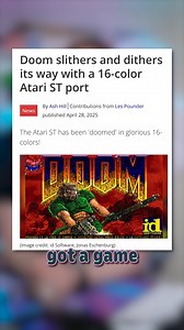 9.4K views · 199 reactions | Doom on Atari ST | UFD Tech | Facebook