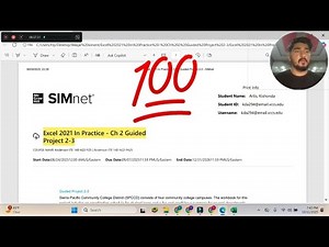Excel 2021 In Practice - Ch 2 Guided Project 2-3 #ch2guidedproject2-3 #InPractice-Ch2 #simnet