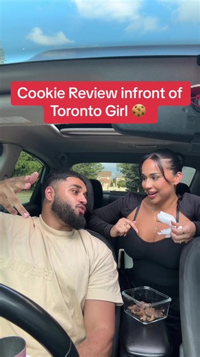 Cookie Review infront of toronto girl @CamiCami #fyp #cookies #review