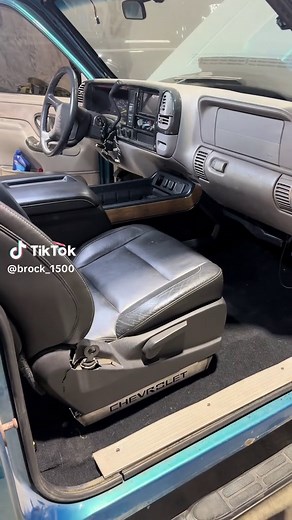 Chevy K1500 Two-Tone Interior Seat Swap