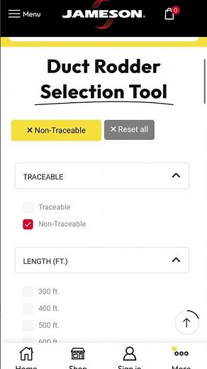 Match Your Duct Rodder to the Job | Jameson Selector Tool for Utility & Fiber Installers